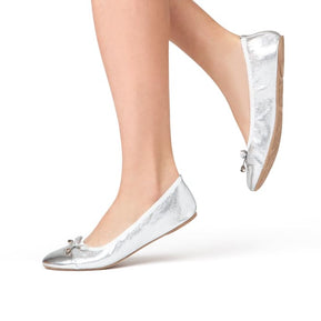 Talaria Premium Silver Flats
