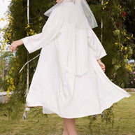Ulivary Elegant Robe Dress & Pajama Set Bridal