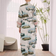Ulivary Landscape Pajama Set 3pcs Feather