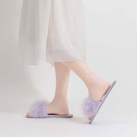 Ulivary Classic Feather Slippers (more colors)