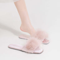 Ulivary Classic Feather Slippers (more colors)