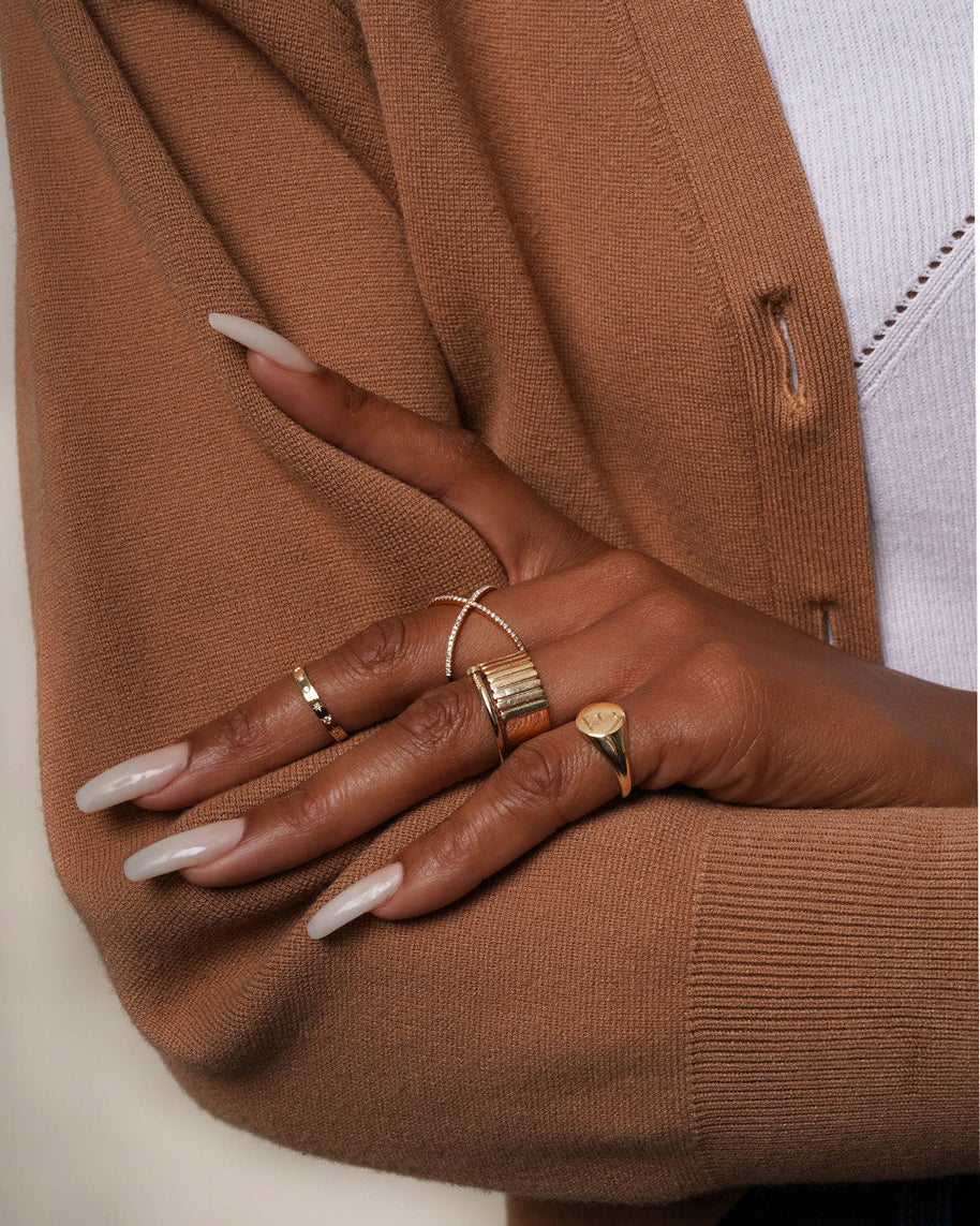 Zoe Lev Diamond Starburst Ring
