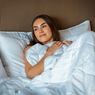Ecobrands Cooling Comforter Set – Temperature-Regulating Eucalyptus Silk Comforter & Pillow Shams