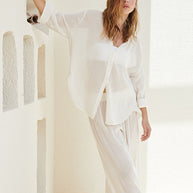 The Handloom Voyage Set - White Stripes
