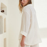 The Handloom Voyage Set - White Stripes