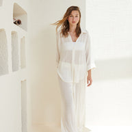 The Handloom Voyage Set - White Stripes