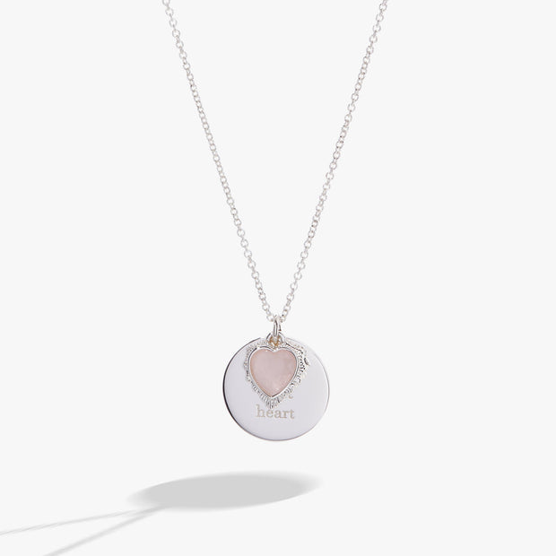 ALEX AND ANI “Wild At Heart” Duo Charm Pendant Necklace